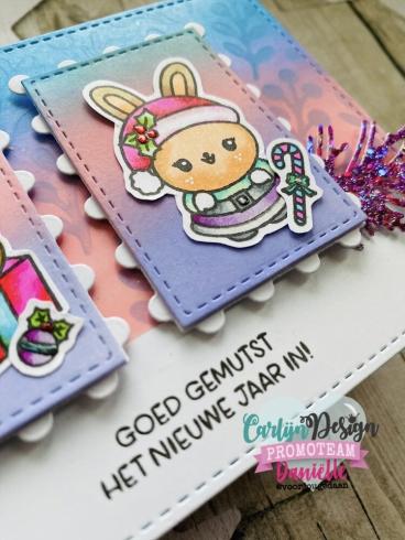 Carlijn Design - Stempelset "Vrohoholijk Kerstbeest " Clear Stamps