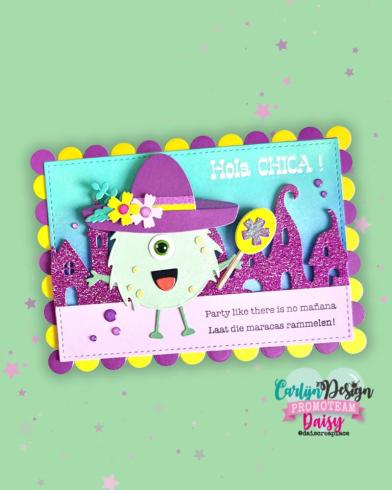 Carlijn Design - Stempelset "Sugar Skulls" Clear Stamps