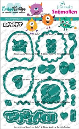 Carlijn Design - Stanzschablone "Peculiar Pals" Dies 