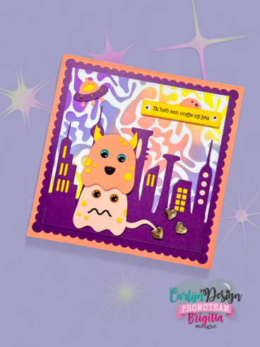 Carlijn Design - Stanzschablone "Peculiar Pals" Dies 