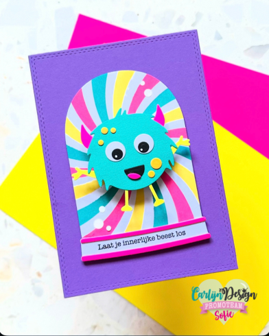 Carlijn Design - Stanzschablone "Peculiar Pals" Dies 