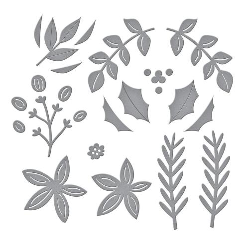 Spellbinders - Stanzschablone "Christmas Foliage" Dies