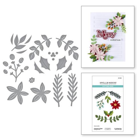 Spellbinders - Stanzschablone "Christmas Foliage" Dies