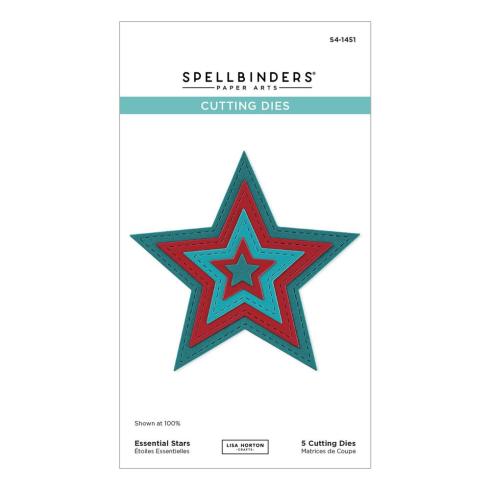 Spellbinders - Stanzschablone "Essential Stars" Dies