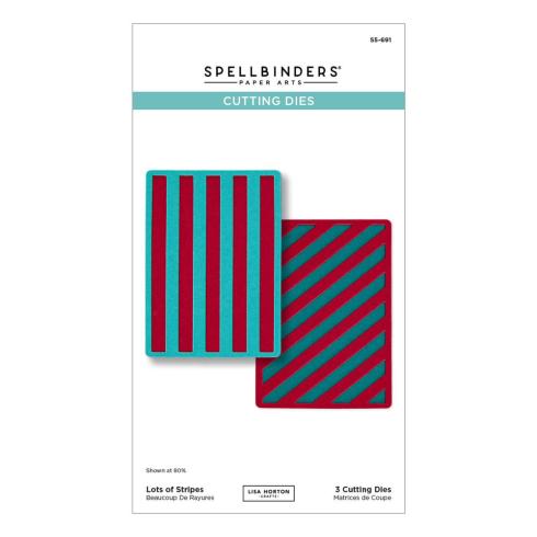 Spellbinders - Stanzschablone "Lots of Stripes" Dies