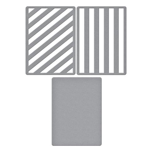 Spellbinders - Stanzschablone "Lots of Stripes" Dies