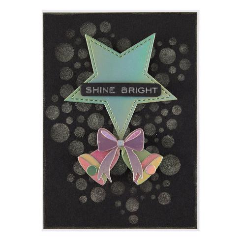 Spellbinders - Schablone "Lots of Circles" Stencil