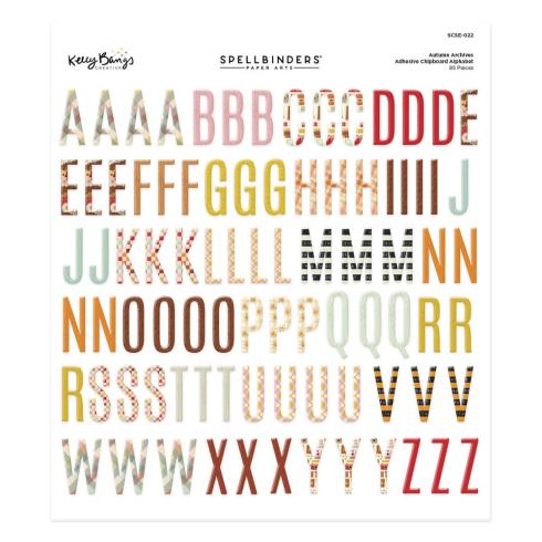 Spellbinders - Aufkleber "Autumn Archives" Sticker