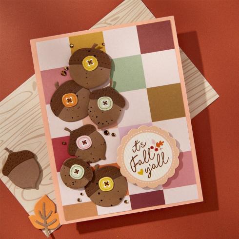 Spellbinders - Aufkleber "Autumn Archives 2" Sticker