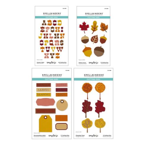 Spellbinders - Stanzschablone "Autumn Archives Bundle" Dies