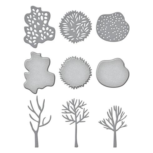 Spellbinders - Stanzschablone "Changing Trees" Dies