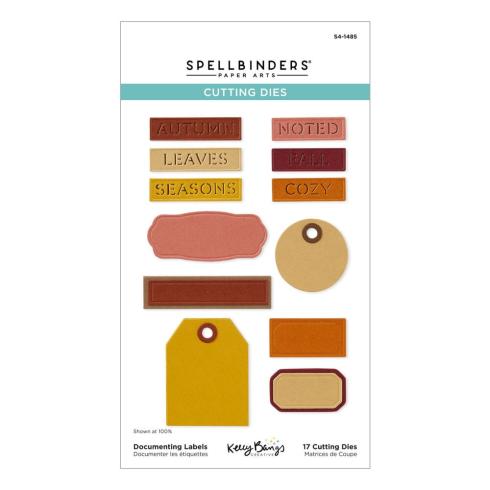 Spellbinders - Stanzschablone "Documenting Labels" Dies