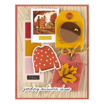 Spellbinders - Stanzschablone "Documenting Labels" Dies