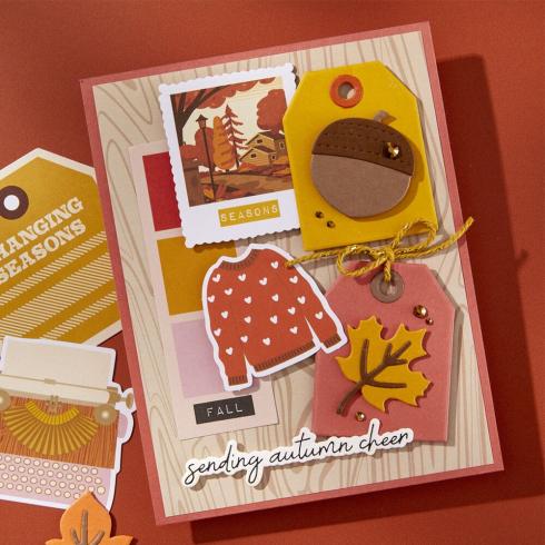 Spellbinders - Stanzschablone "Documenting Labels" Dies