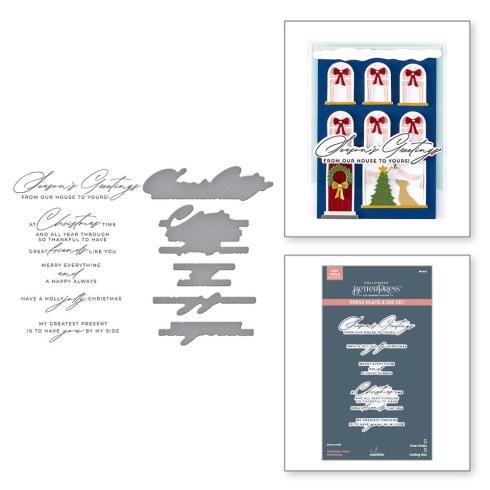 Spellbinders - Buchdrucktechnik "City Holiday" BetterPress Plate & Dies