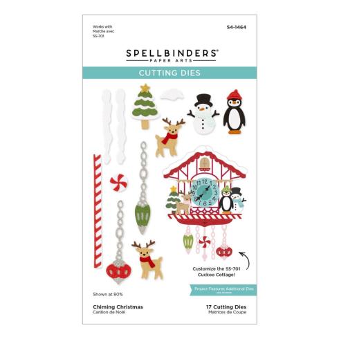 Spellbinders - Stanzschablone "Chiming Christmas" Dies