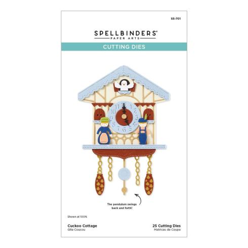 Spellbinders - Stanzschablone "Cuckoo Cottage" Dies