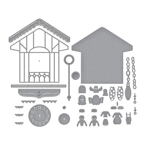 Spellbinders - Stanzschablone "Cuckoo Cottage" Dies
