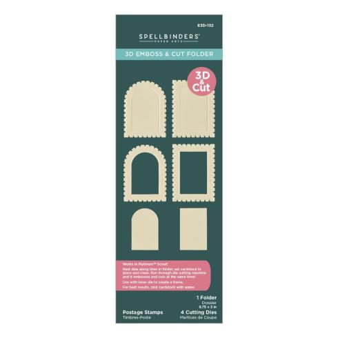Spellbinders - Präge- und Schneideschablone "Holiday Magic" 3D Emboss & Cut Folder 