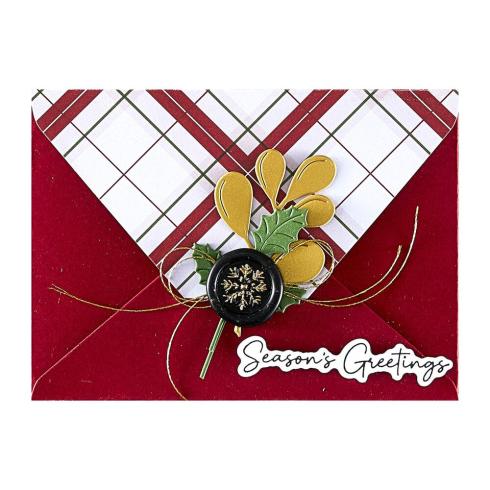 Spellbinders - Wachssiegel Stempel "Snowflakes" Wax Seal Stamp