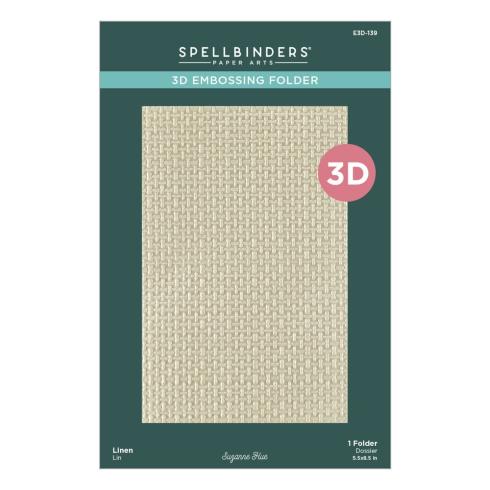 Spellbinders - Prägefolder "Linen" Embossingfolder