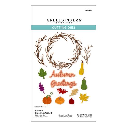 Spellbinders - Stanzschablone "Autumn Greetings Wreath" Dies
