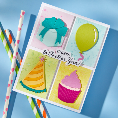 Spellbinders - Stanzschablone "Seasonal Wreath Foliage" Dies