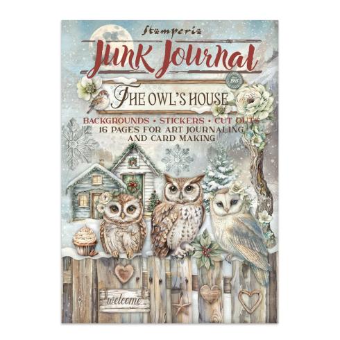 Stamperia - Junk Journal and Embossing Kit "The Owl's House"