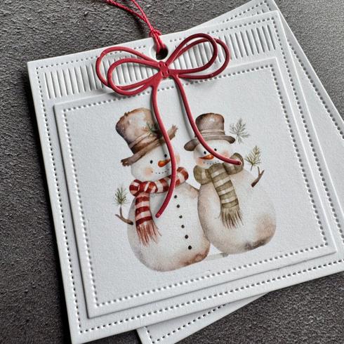 Simple and Basic - Stanzschablone 7,5x7,5cm "Square Gift Tag" Dies