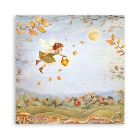 Stamperia - Designpapier "Whispering Woods" Maxi Paper Pack 12x12 Inch - 22 Bogen
