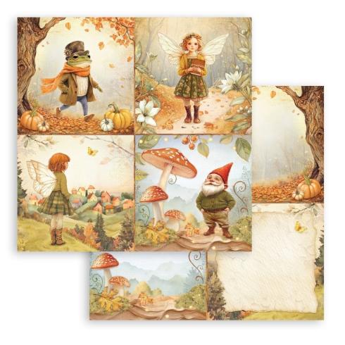 Stamperia - Designpapier "4 cards" Paper Sheets 12x12 Inch - 10 Bogen
