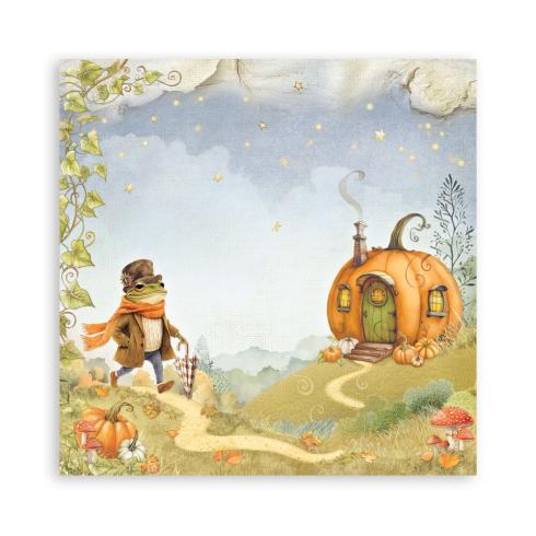Stamperia - Designpapier "Whispering Woods" Maxi Paper Pack 8x8 Inch - 22 Bogen