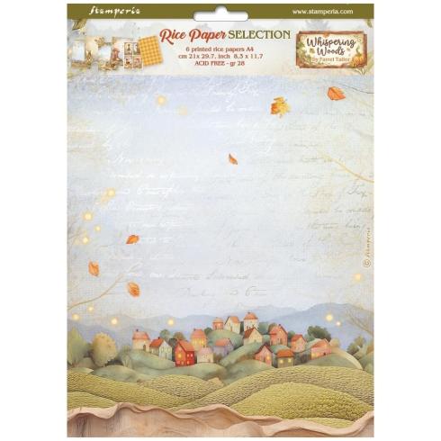 Stamperia - Decopatch Papier "Selection" Decoupage A4 - 6 Bogen  