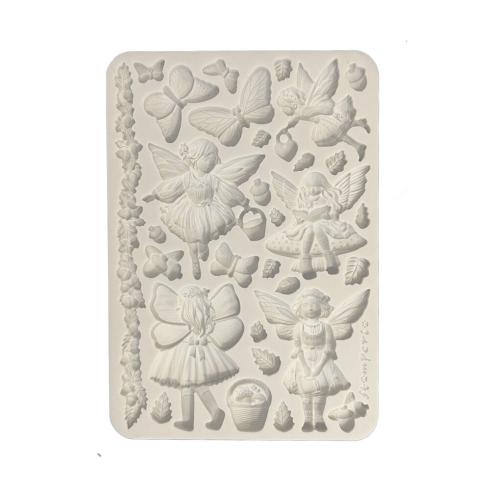 Stamperia - Gießform A5 "Fairies" Soft Mould 