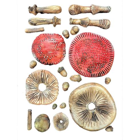 Stamperia - Gießform A5 "Mushrooms" Soft Mould 