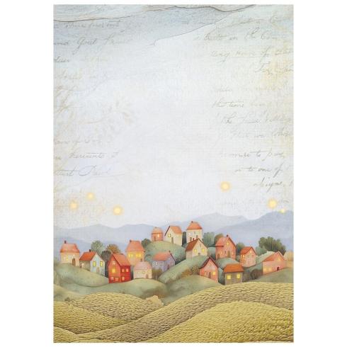 Stamperia - Decopatch Papier "Backgrounds" Decoupage A6 - 8 Bogen  