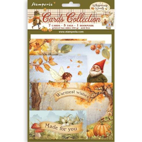Stamperia - Stanzteile "Whispering Woods" Cards Collection