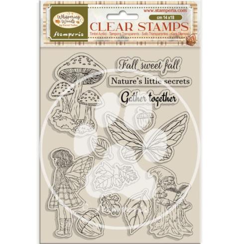 Stamperia - Stempelset "Mushrooms and Fairies" Clear Stamps