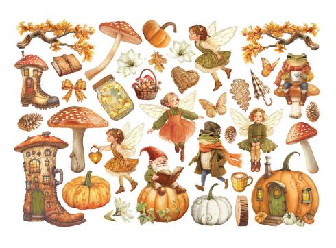 Stamperia - Stanzteile "Whispering Woods" Die Cuts Ephemera