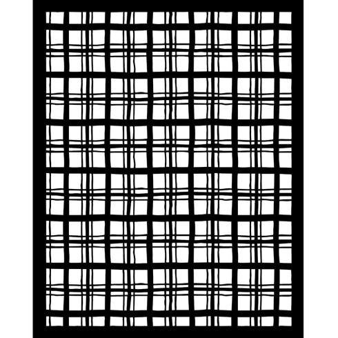 Stamperia - Schablone 20x25cm "Tartan Pattern" Stencil