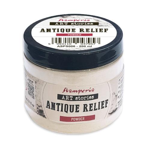 Stamperia  - Strukturpaste "Powder" Texture Paste Antique Relief 200ml