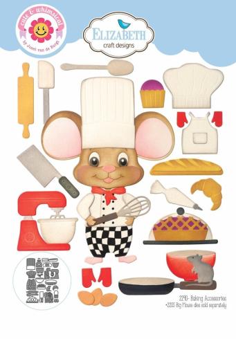 Elizabeth Craft Designs - Stanzschalone "Baking Accessories" Dies