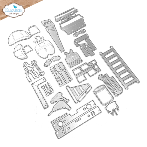 Elizabeth Craft Designs - Stanzschalone "Construction Accessories" Dies