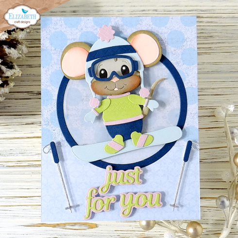 Elizabeth Craft Designs - Stanzschalone "Little Mouse Winter Accessories" Dies
