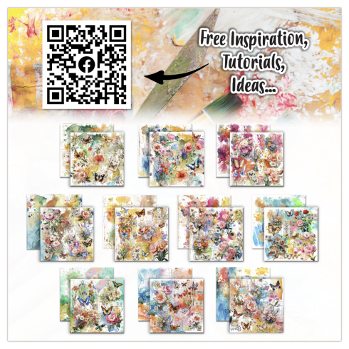 AALL and Create - Designpapier "Sunroom Drift" Paper Pack 6x6 Inch - 10 Bogen