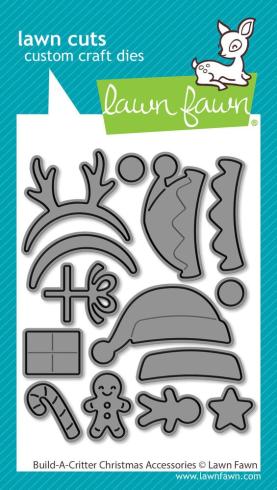 Lawn Fawn - Stanzschablone "Build-A-Critter Christmas Accessories" Dies