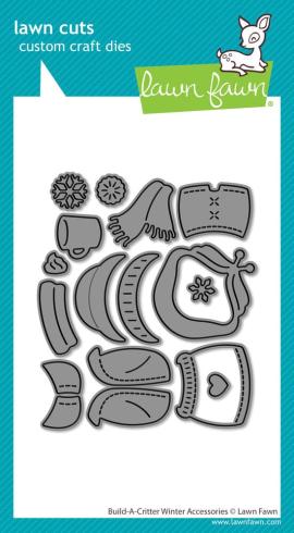 Lawn Fawn - Stanzschablone "Build-A-Critter Winter Accessories" Dies