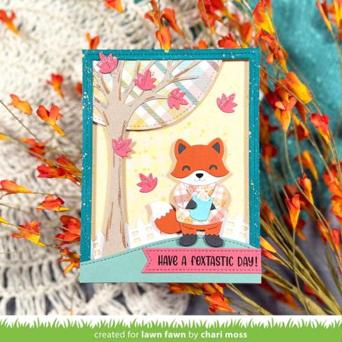 Lawn Fawn - Stanzschablone "Build-A-Fox" Dies