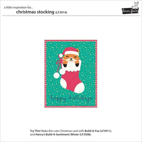 Lawn Fawn - Stanzschablone "Christmas Stocking" Dies