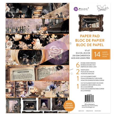 Prima Marketing - Designpapier "Bewitched" Paper Pack 12x12 Inch - 14 Bogen